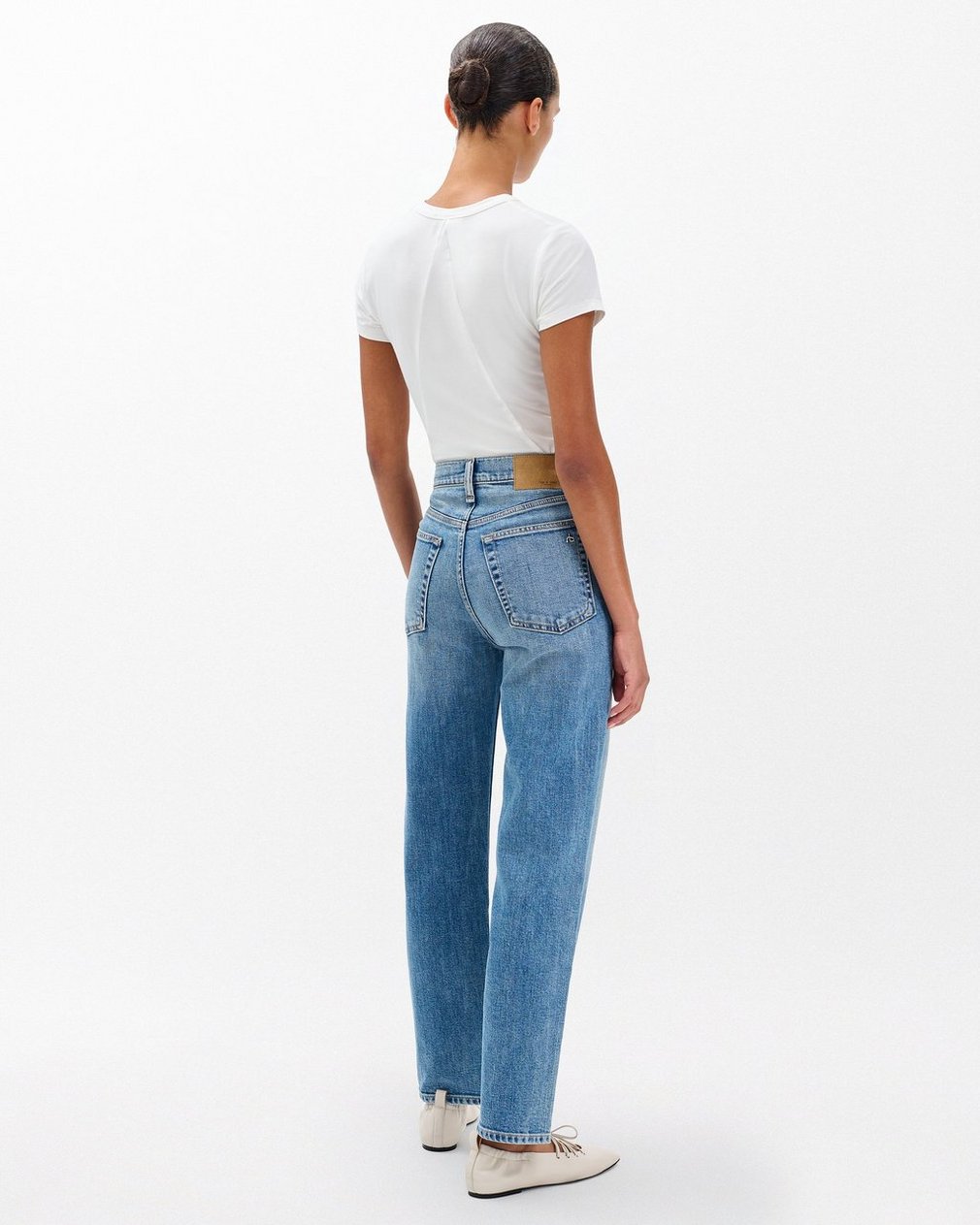 Harlow Ankle Straight Jeans - Amity