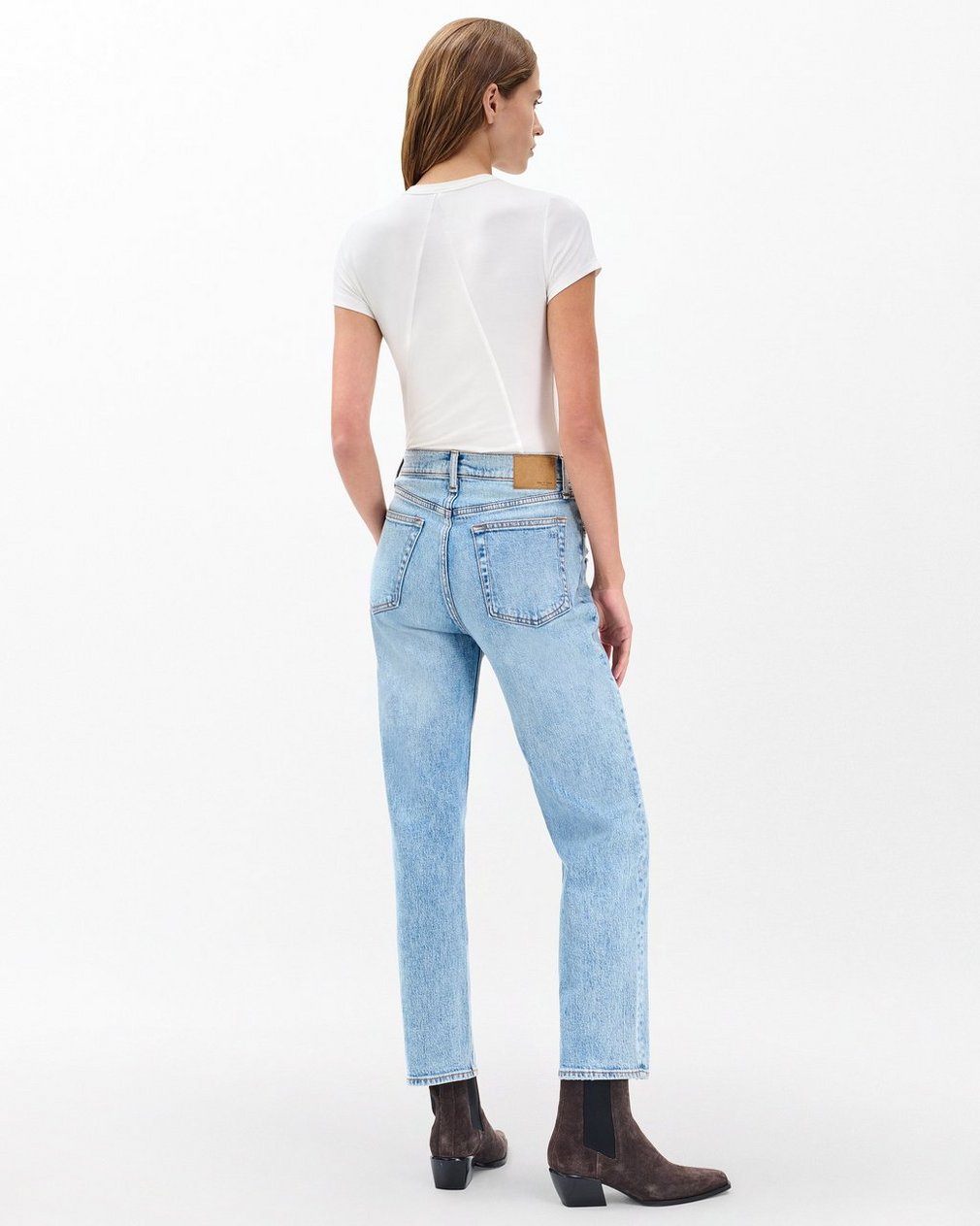 Harlow Ankle Straight Jean - Lou