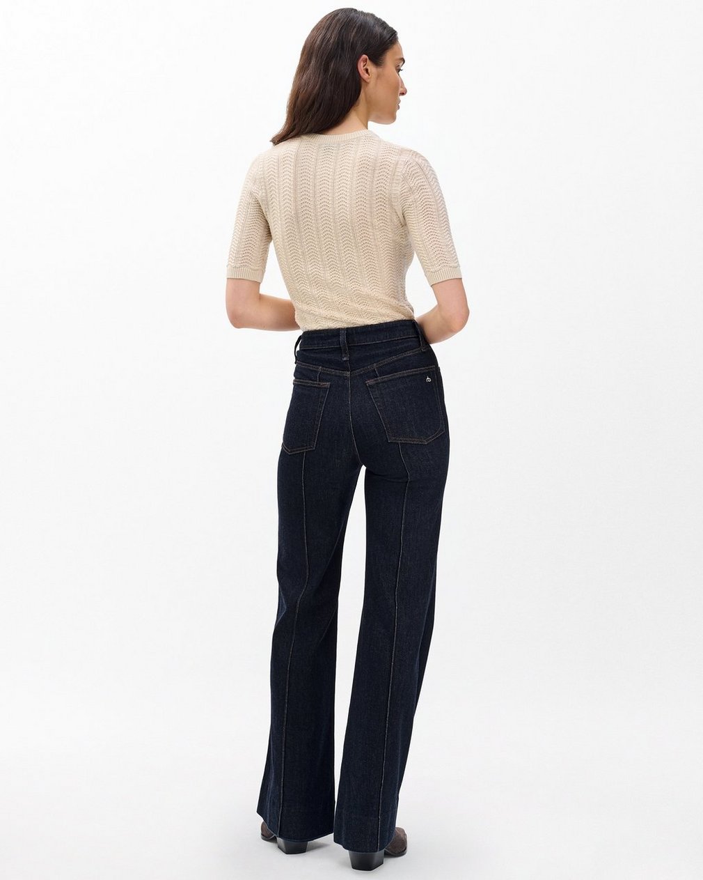 Skylar Wide-Leg Jeans - Rinse