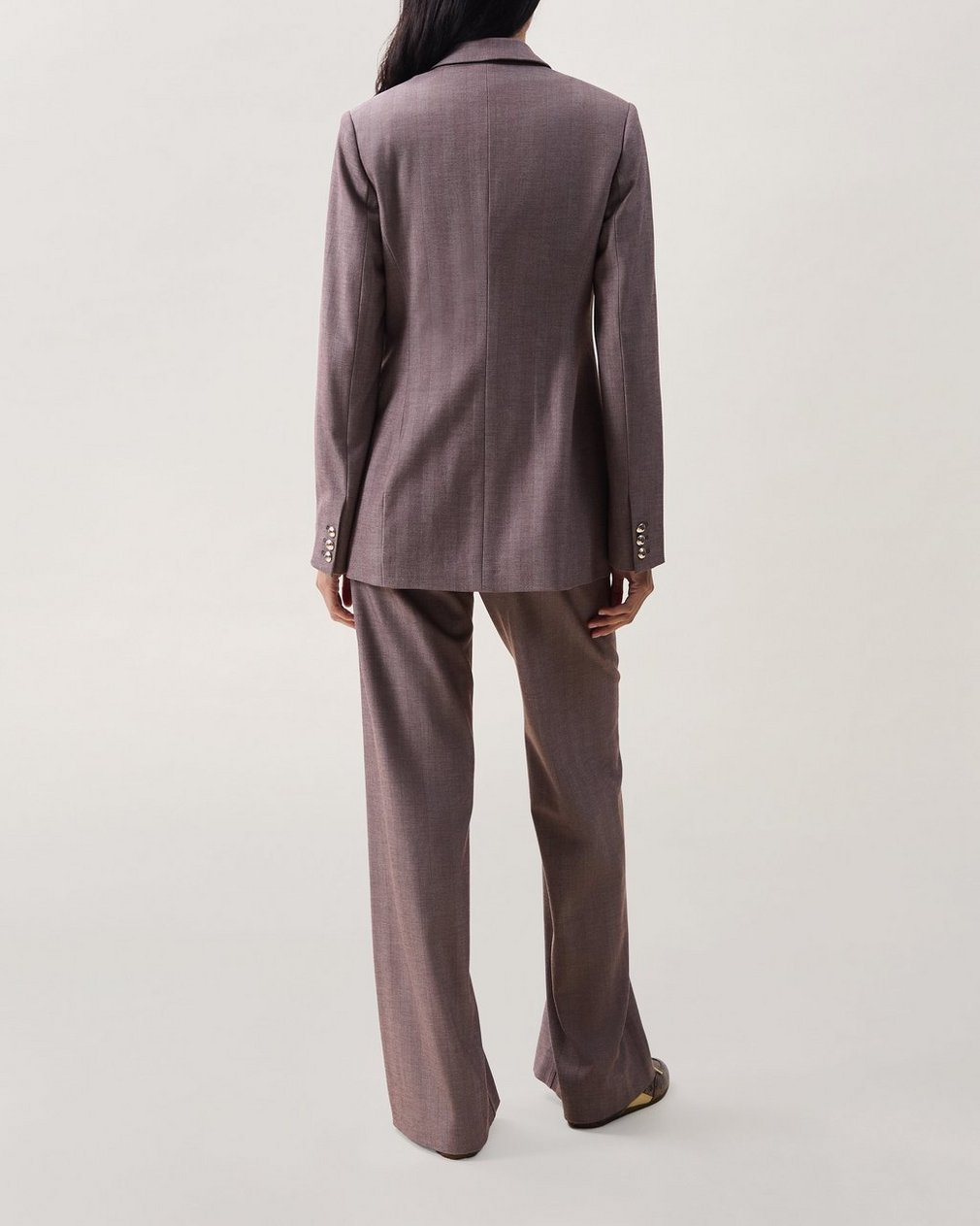 Jade Twill Blazer - Espresso