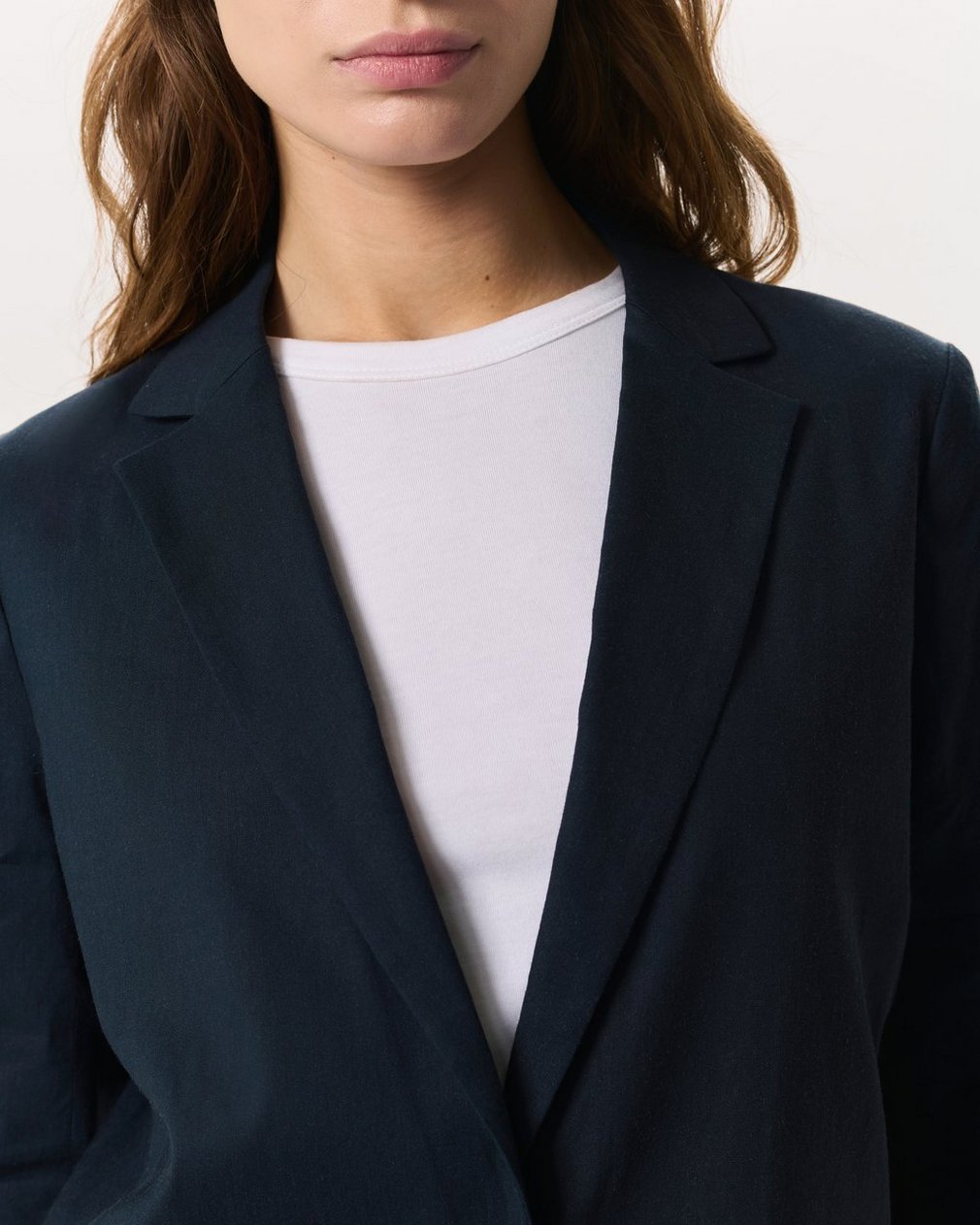 Jennie Linen-Blend Blazer - Salute