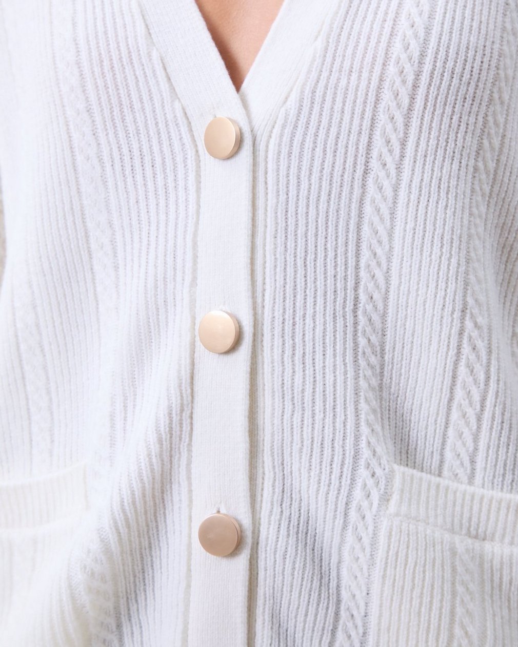 Cynthia Cardigan - Chalk
