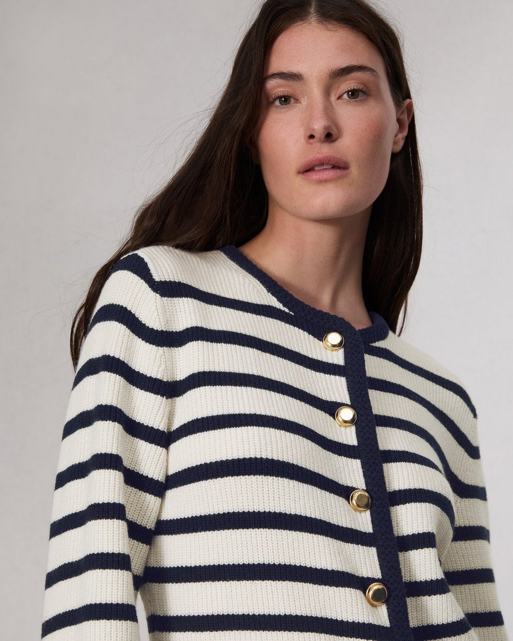 Nancy Wool Cardigan - Ivory
