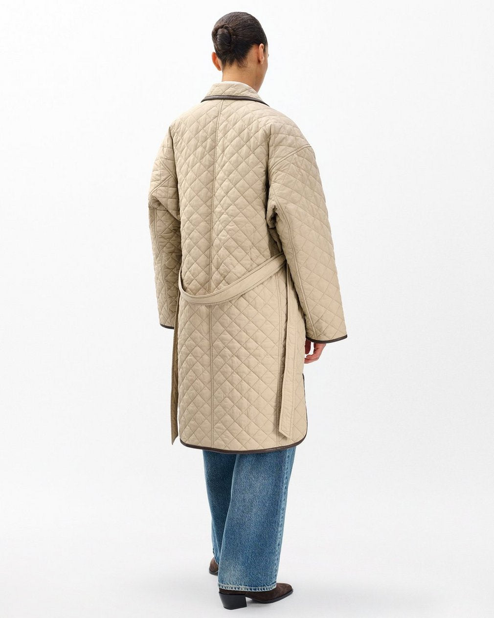 Kelly Quilted Jacket - Tan