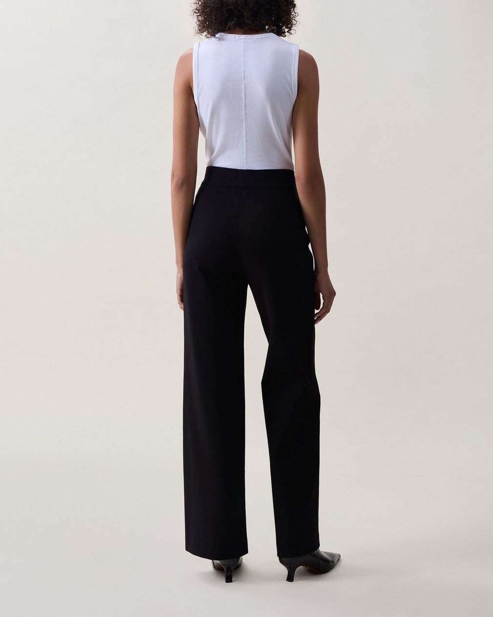 Iris Wide-Leg Pants - Black