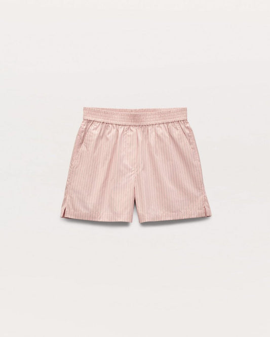 Emma Striped Shorts - Blush Stripe