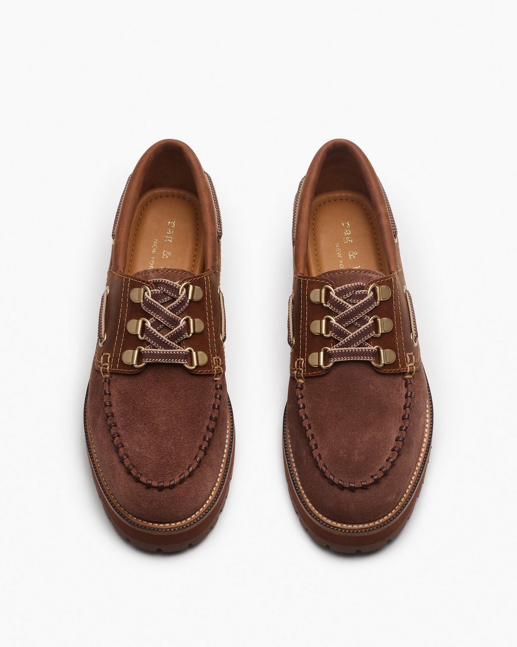 Cameron Suede Boat Shoes - Mocha Suede