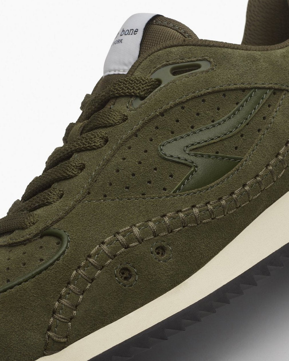 rb Drift Runner Sneakers - Olive Suede