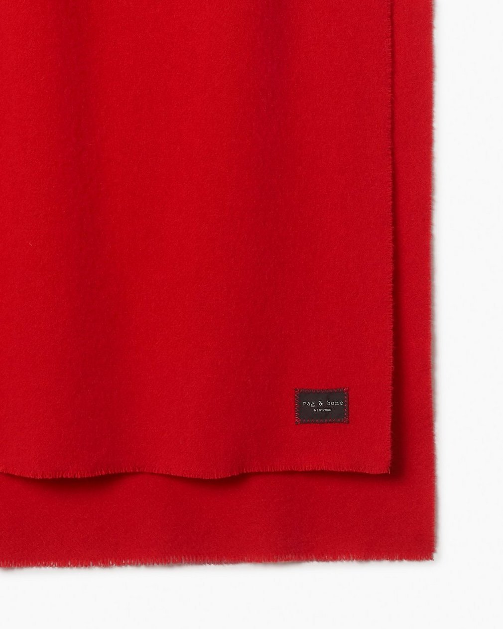 Joni Wool Scarf - Flame Red