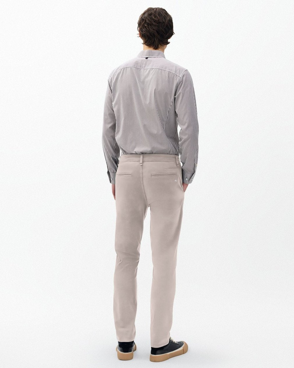 Fit 2 Stretch Twill Chinos - Natural Grey