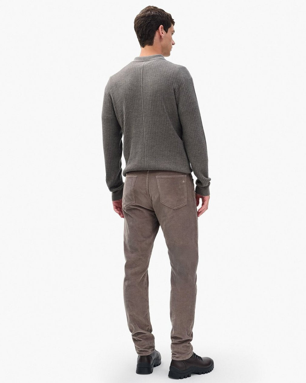 Fit 2 Slim Corduroy Pants - Brown