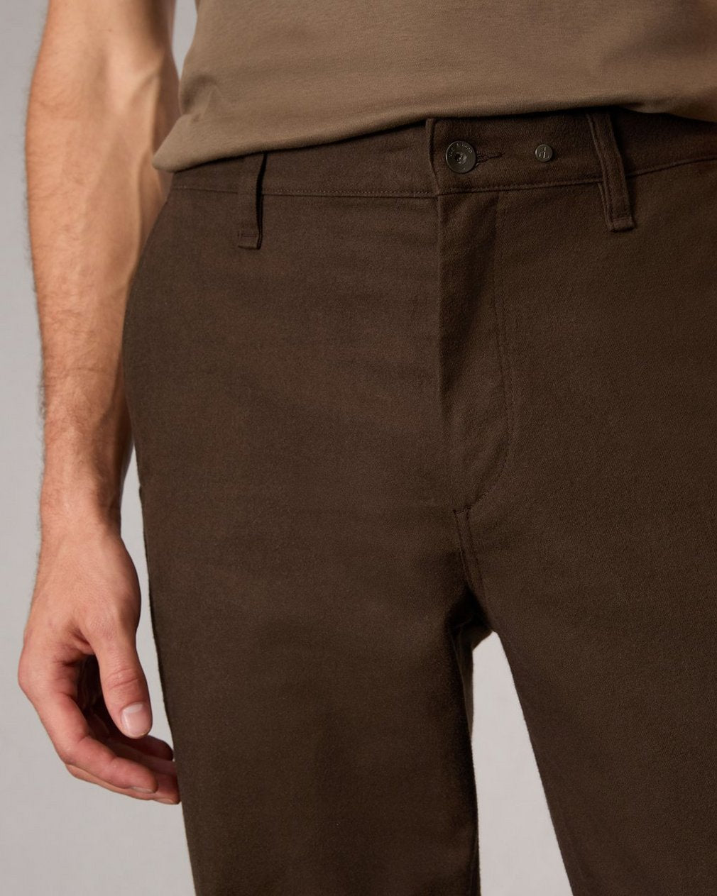 Standard Flannel Chino Pant - Army