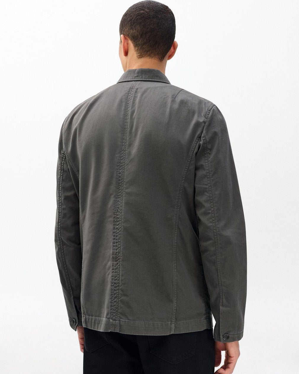 Evan Twill Chore Jacket - Dark Shadow