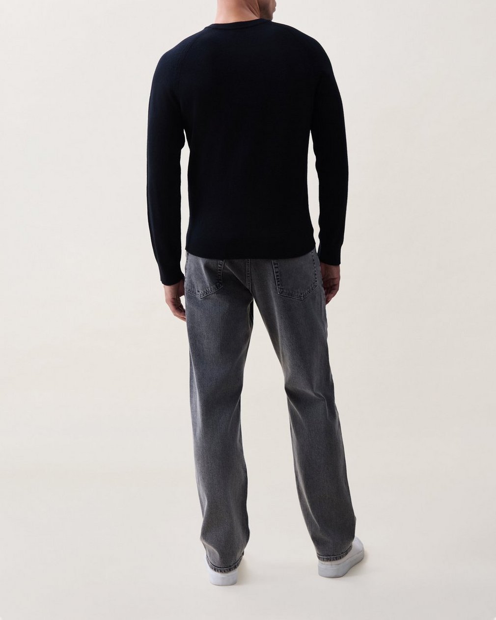 Vinny Wool-Cashmere Sweater - Black