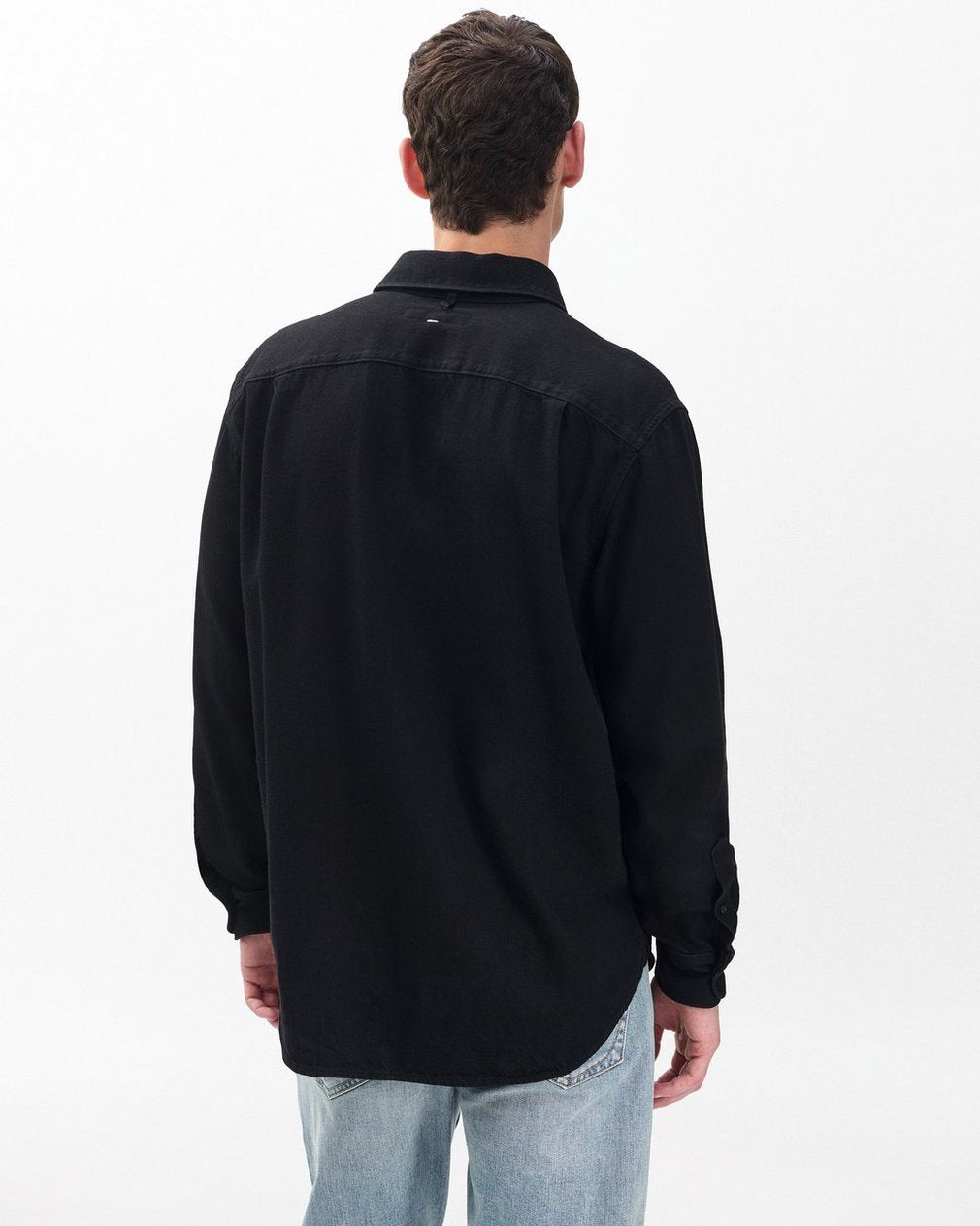 Finch Denim Shirt - Black