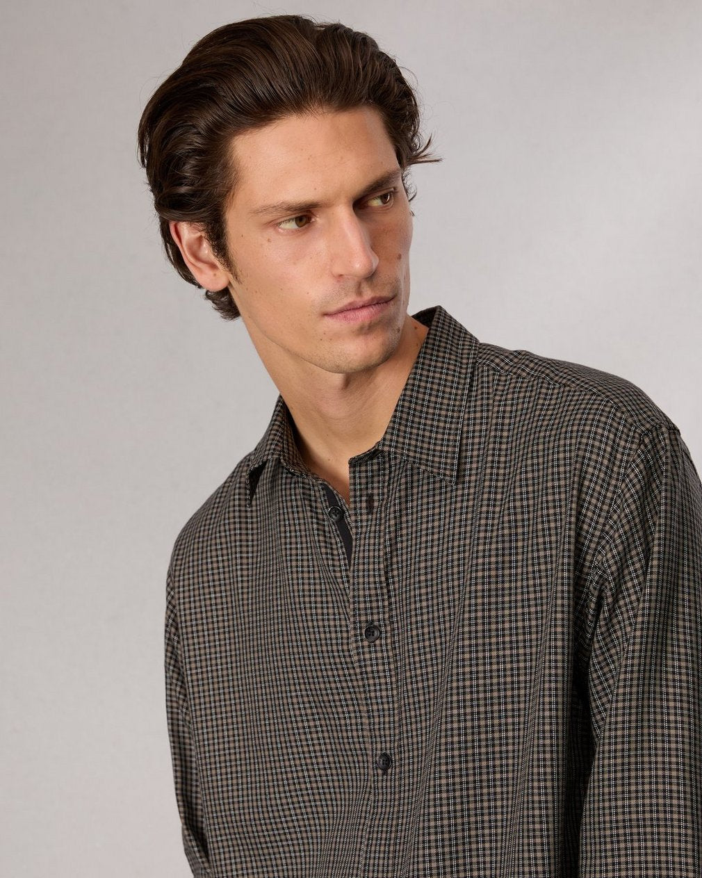 Matthew Plaid Shirt - Green Plai