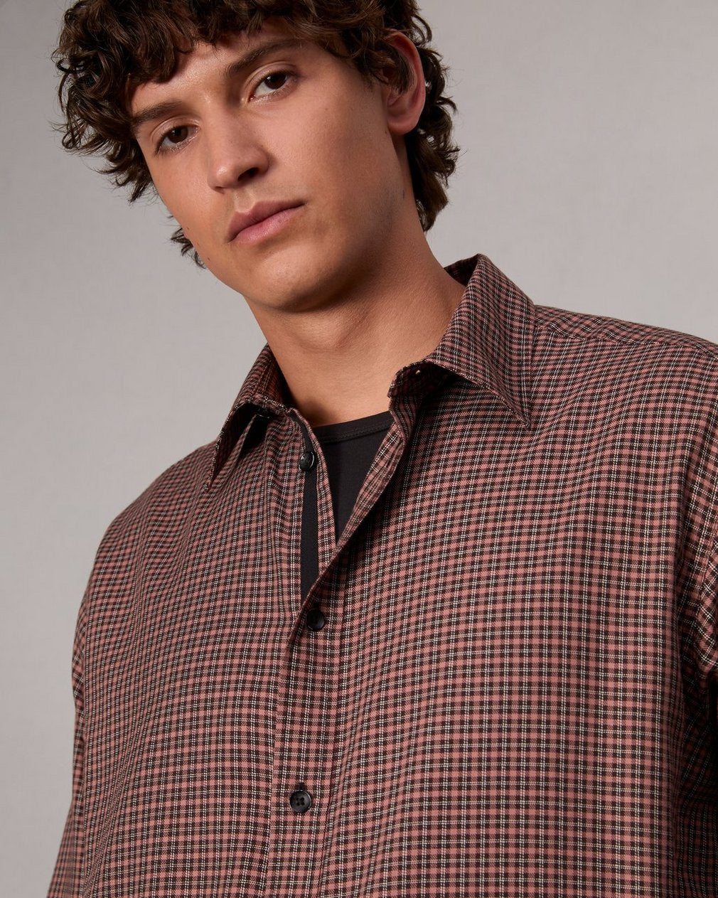 Matthew Plaid Shirt - Brown Plaid