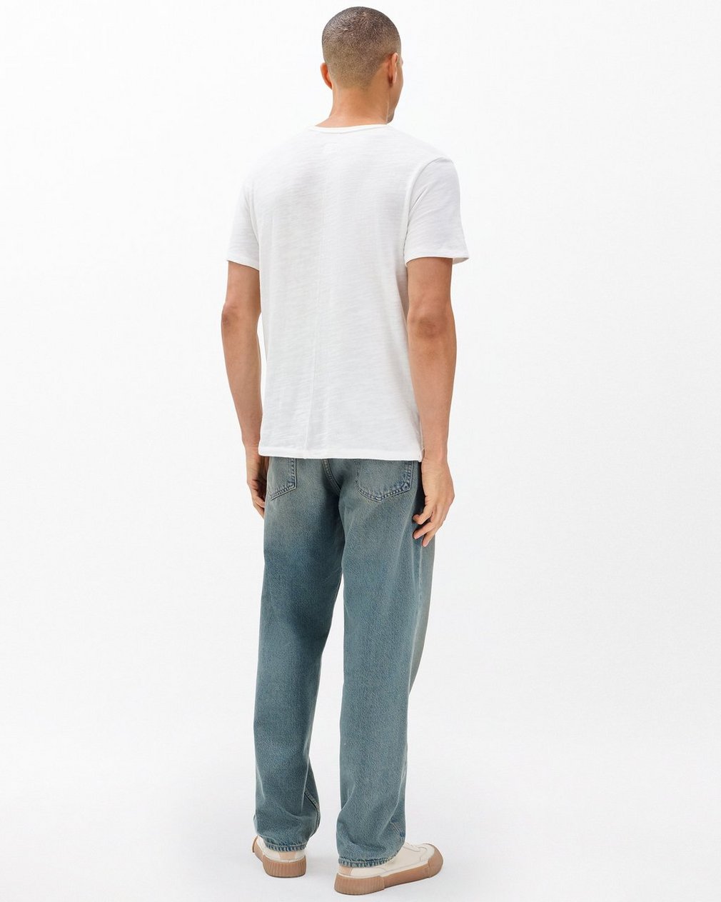 Classic Flame Tee - White