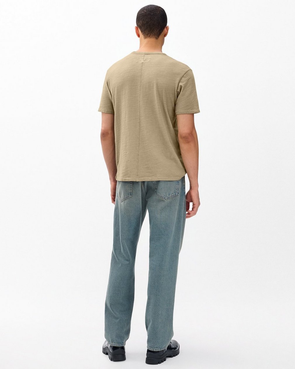 Washed Classic Flame Tee - Sage