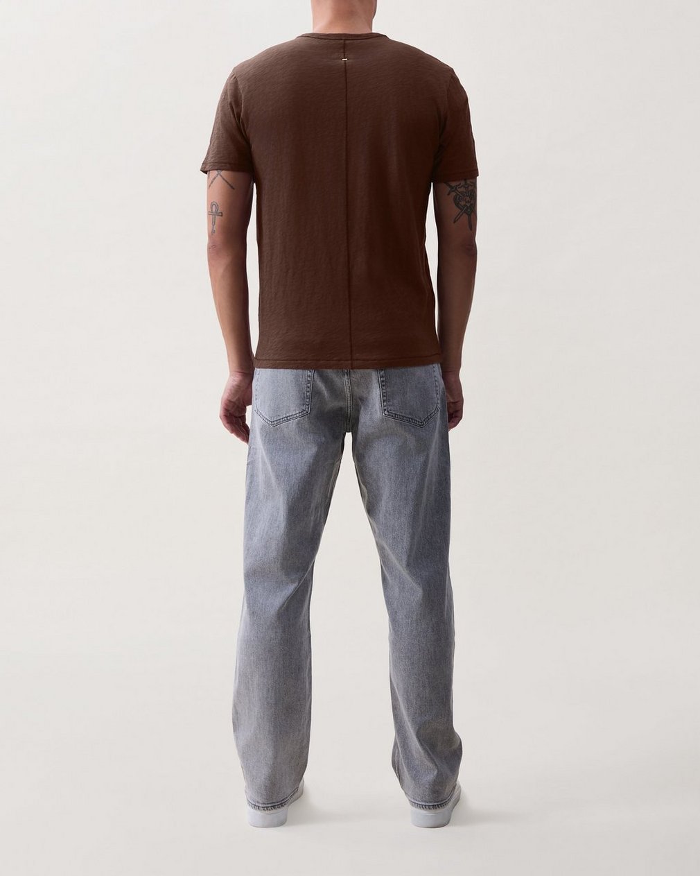 Classic Slub Cotton Tee - Espresso