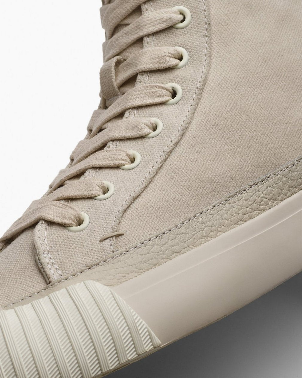 Jones High-Top Canvas Sneakers - Cloud Sand