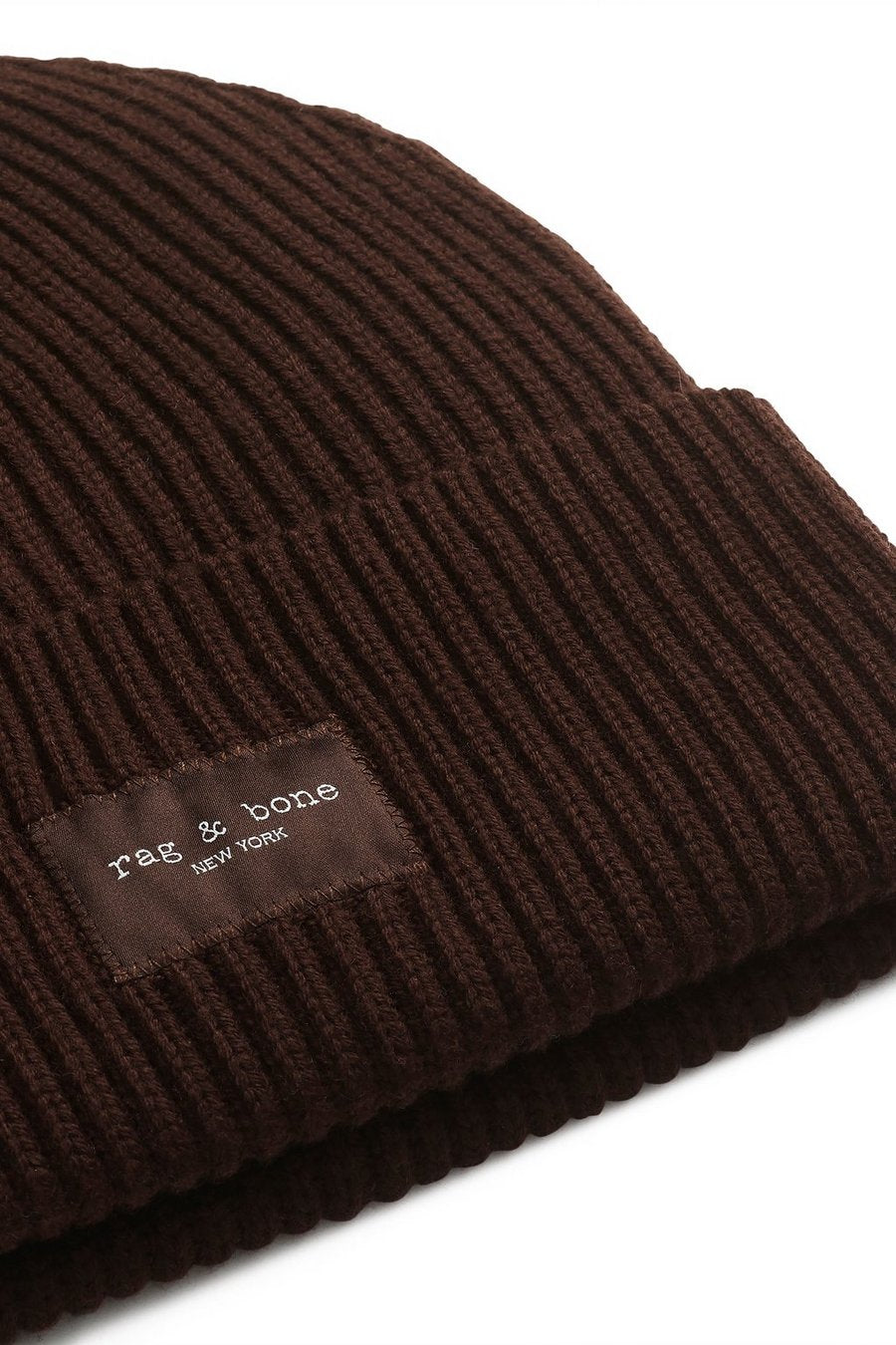 Blake Wool Beanie - Chocolate Brown