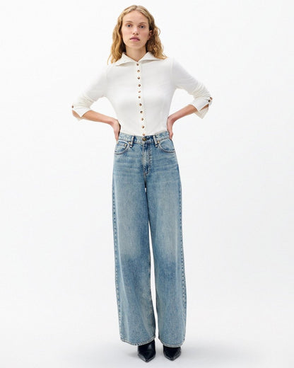Sofie Wide-Leg Jeans - Theo