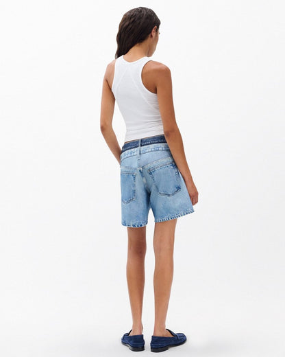 Miramar Kaia Layered Shorts - Double Indigo