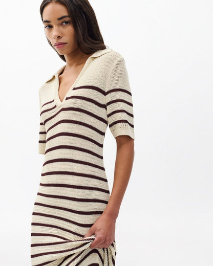 Costi Knit Maxi Dress - Ivory