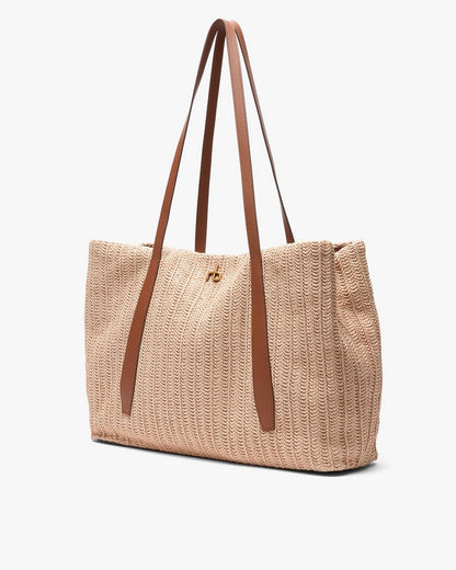 Chelsea Straw Tote - Natural