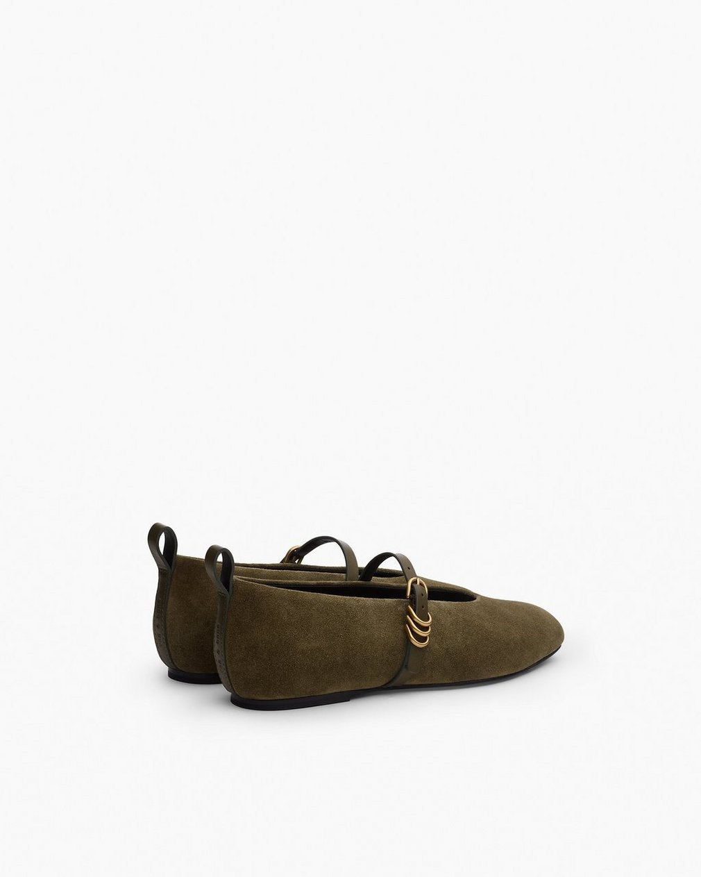 Spire Suede Mary Janes - Olive Night Suede