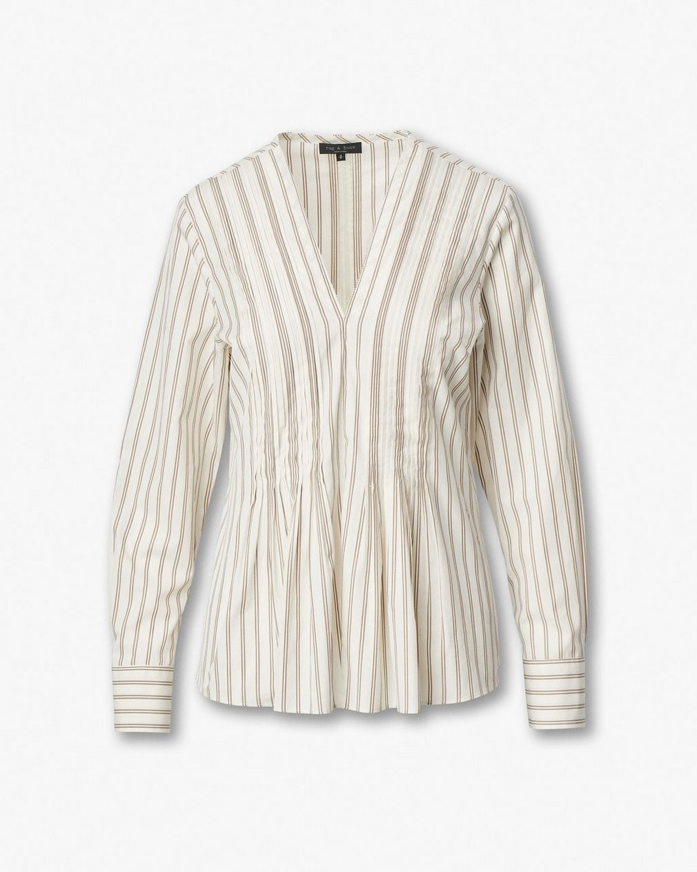 Asher Striped Top - Dry Clay Stripe