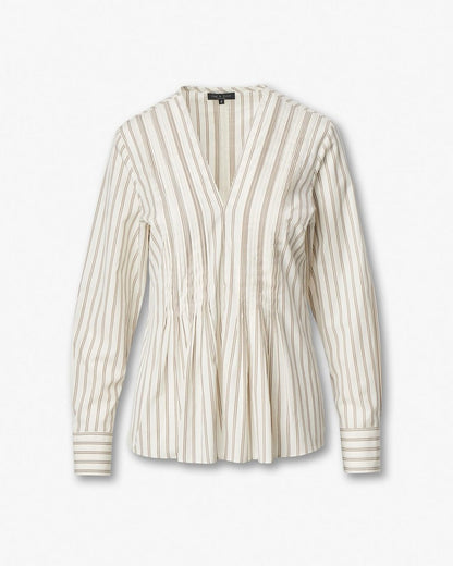 Asher Striped Top - Dry Clay Stripe