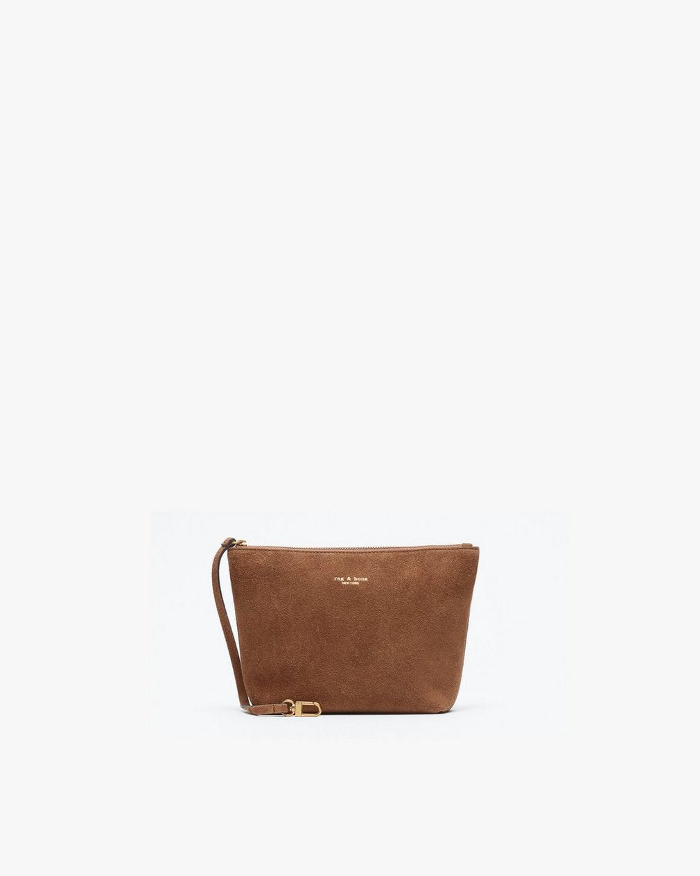 Parker Suede Bucket Bag - Golden Brown