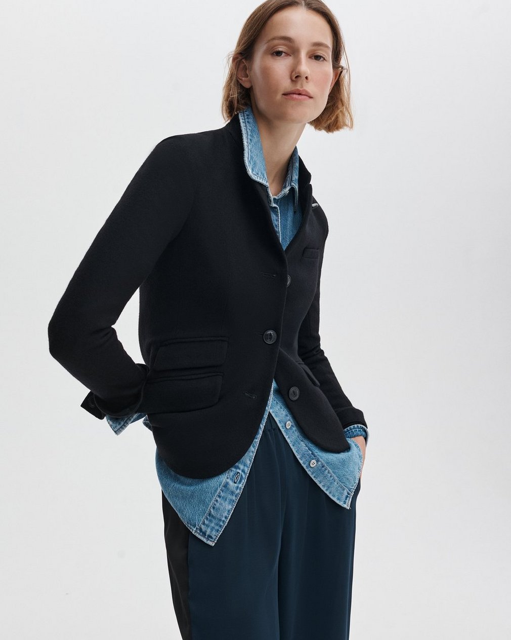 Slade Tailored Wool Blazer for Women