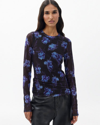 Yana Stretch Mesh Tee - Salute Multi