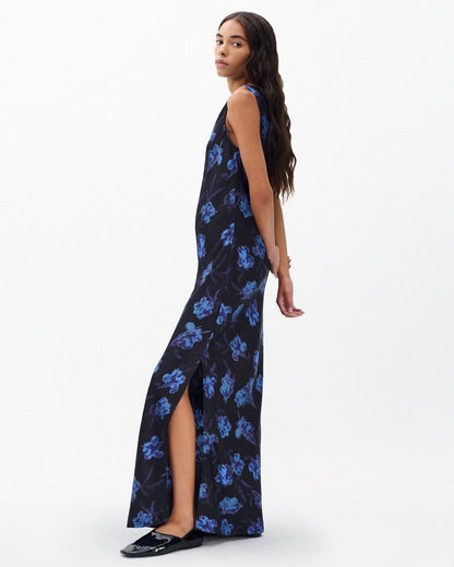 Margaret Floral Printed Maxi Dress - Salute Multi
