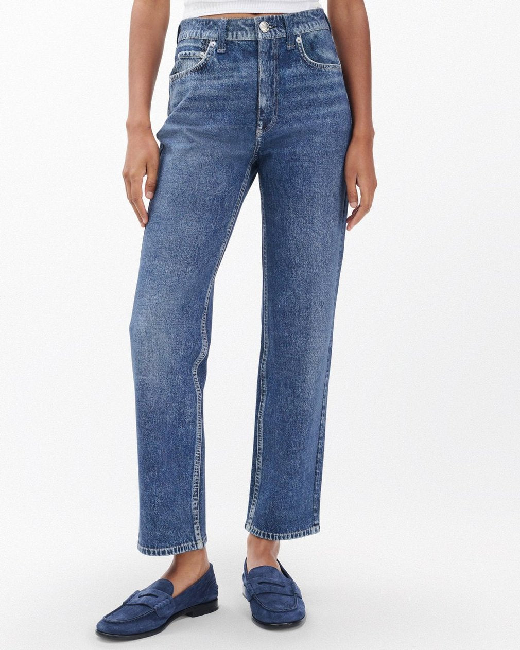 Miramar Harlow Ankle Straight Pants - Kimber Wash