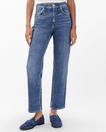 Miramar Harlow Ankle Straight Pants - Kimber Wash