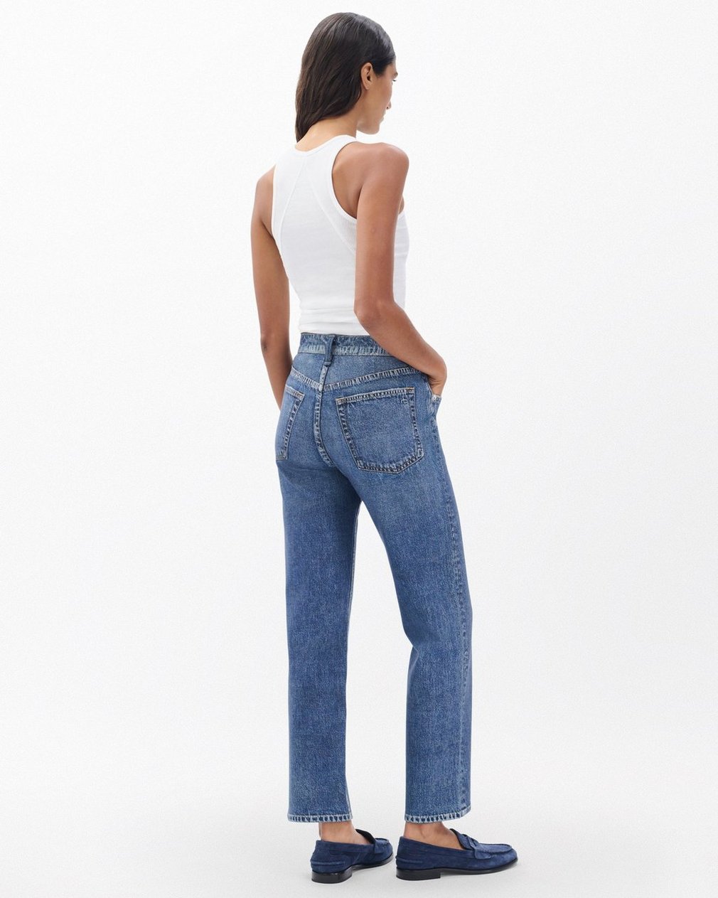 Miramar Harlow Ankle Straight Pants - Kimber Wash