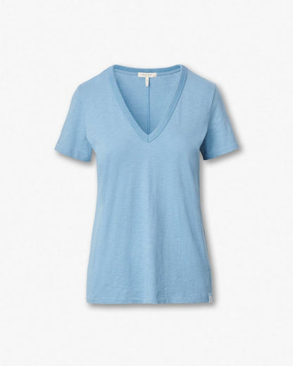 The Slub Vee - Fog Blue