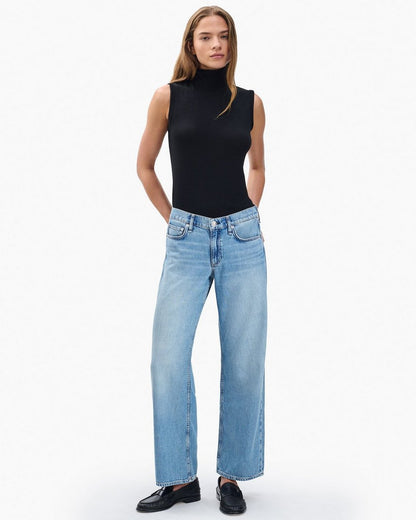 Saige Ankle Relaxed Straight Jeans - Ludow