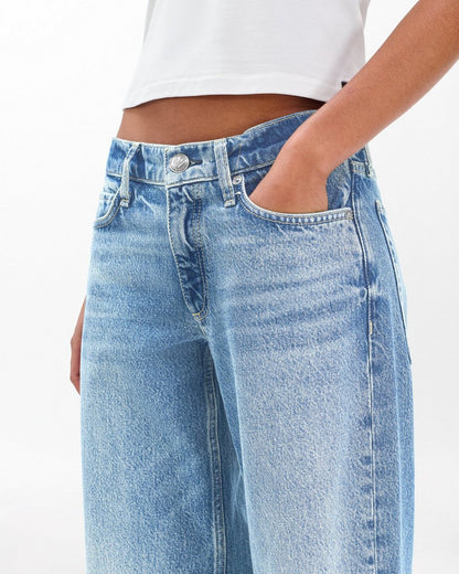 Saige Ankle Relaxed Straight Jeans - Ludow