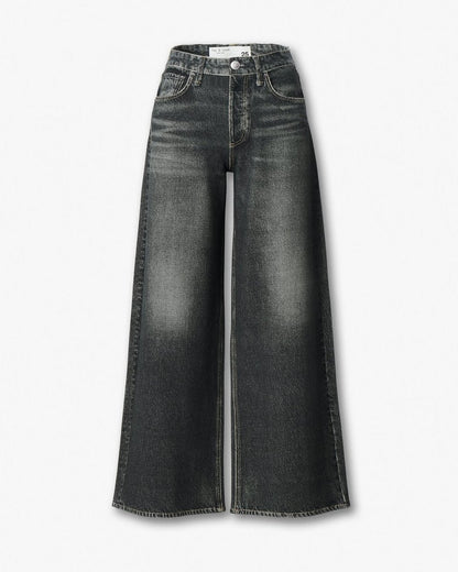 Miramar Sofie Wide-Leg Pants - Washed Black