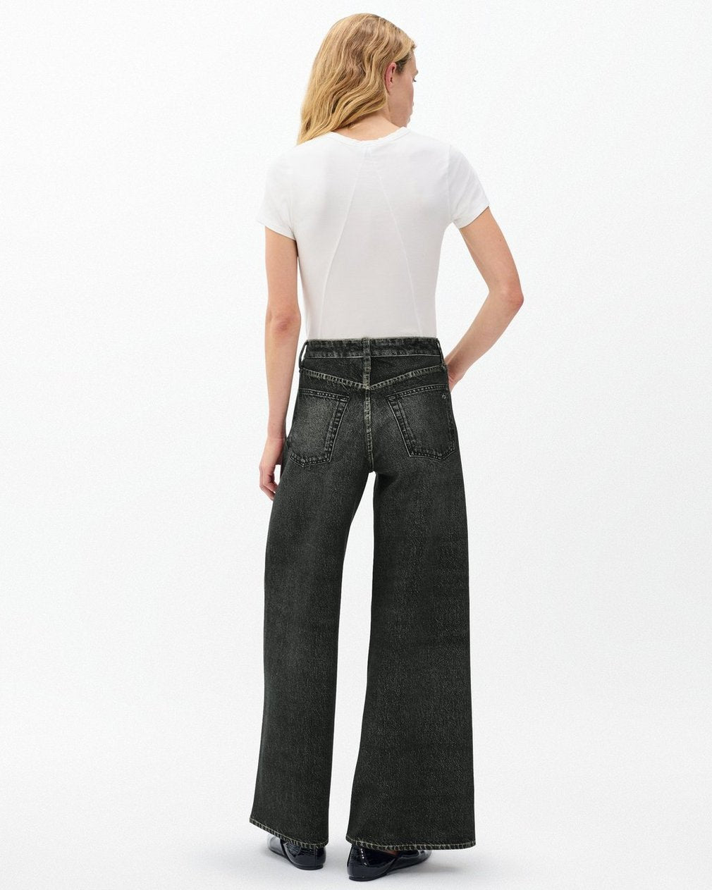 Miramar Sofie Wide-Leg Pants - Washed Black