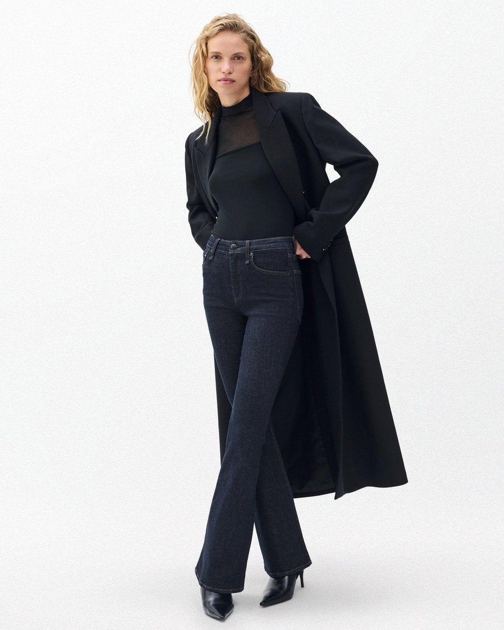 Dahlia Flare Jeans - Rinse