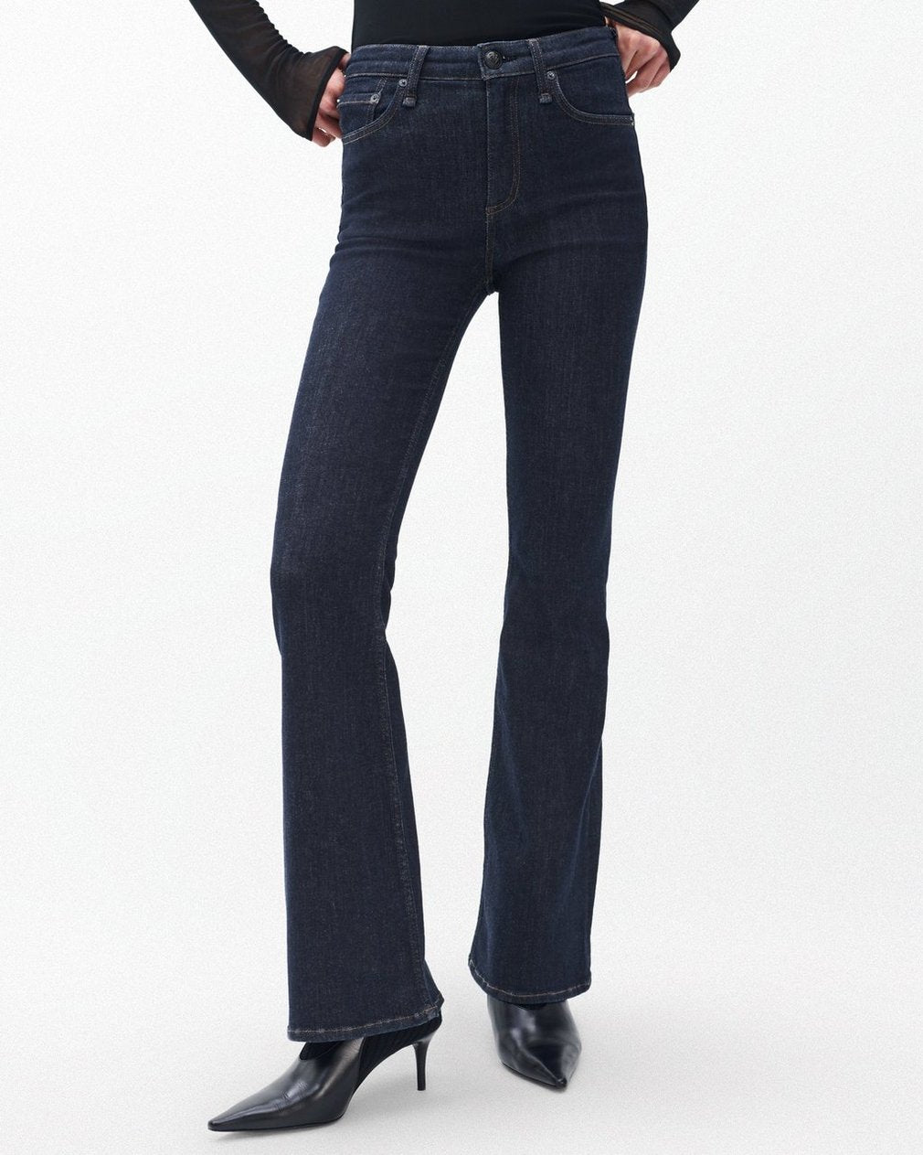 Dahlia Flare Jeans - Rinse