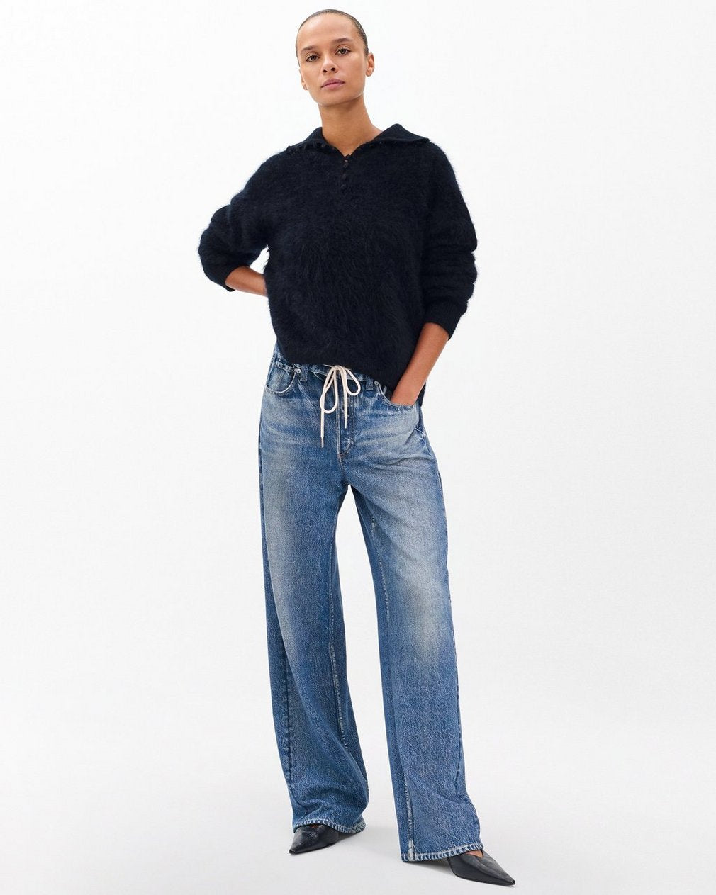 Miramar Drawstring Wide-Leg Pants - Lakewood