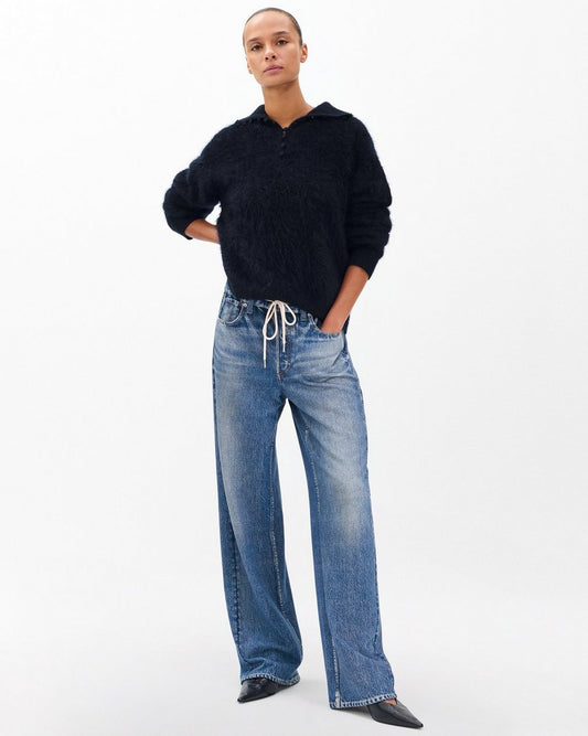 Miramar Drawstring Wide-Leg Pants - Lakewood