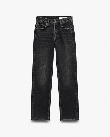 Harlow Ankle Straight Jeans - Cinder